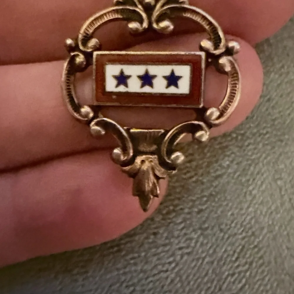 RARE 3 STAR WWll keepsake “Sweetheart Jewelry” RARE 3 STAR!